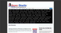 Desktop Screenshot of librosparadescargargratis.com