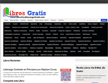 Tablet Screenshot of librosparadescargargratis.com